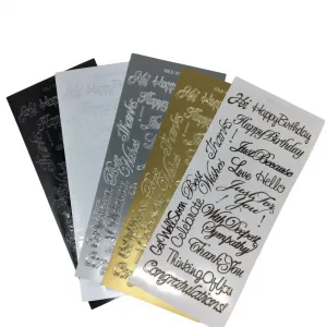 More Greeting Dazzles™ Stickers
